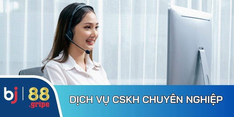 Nhà cái BJ88 sở hữu dịch vụ CSKH chuyên nghiệp, hiệu quả 