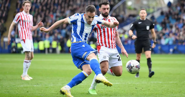 Màn so tài kịch tính Sheffield Wed vs Stoke City